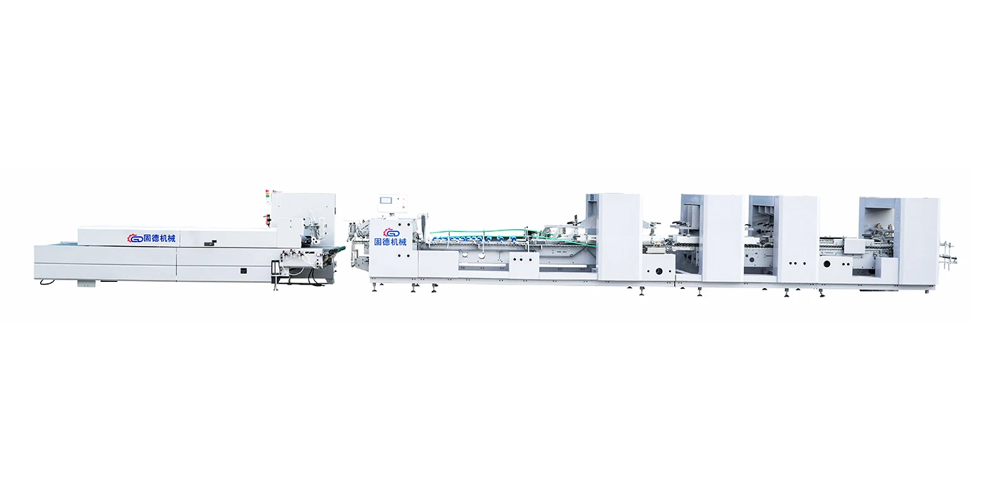 Carton Folder Gluer With Lock Bottom